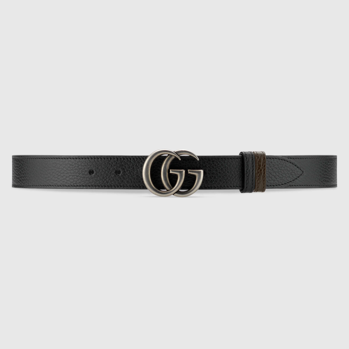 유럽직배송 구찌 GUCCI Gucci GG Marmont reversible thin belt  643847CAO2N1062