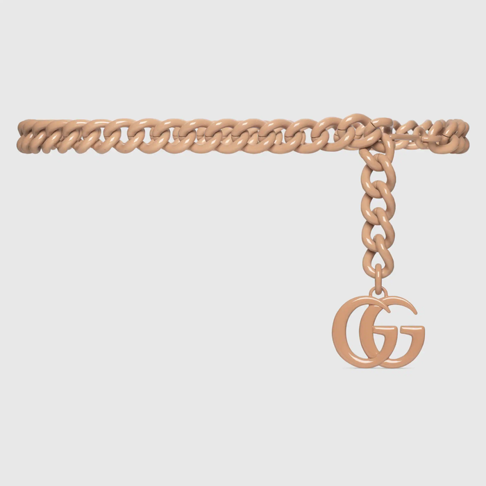 유럽직배송 구찌 GUCCI Gucci GG Marmont chain belt 676170JD7JV2754