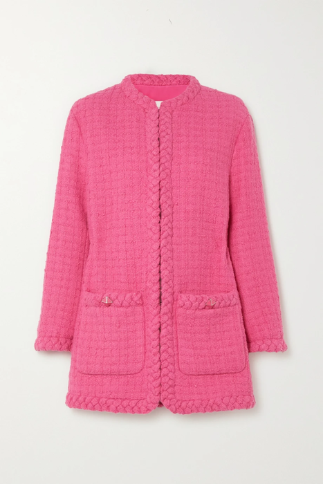 유럽직배송 발렌티노 자켓 VALENTINO Braided wool-blend bouclé-tweed jacket 24665545640610612