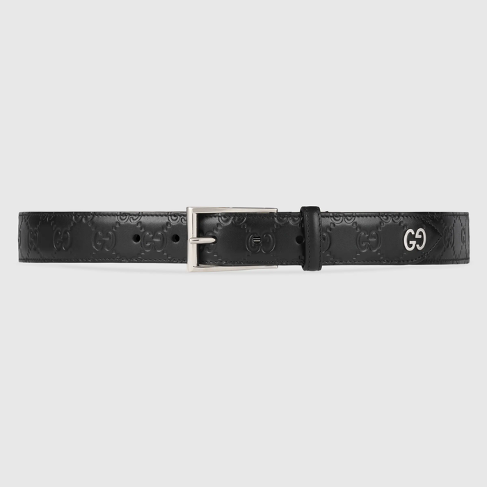 유럽직배송 구찌 GUCCI Gucci - Gucci Signature belt with GG detail 474313CWC1N1000