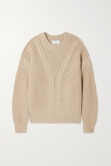 유럽직배송 라린 스웨터 LA LIGNE Cable-knit cashmere sweater 25185454455839955