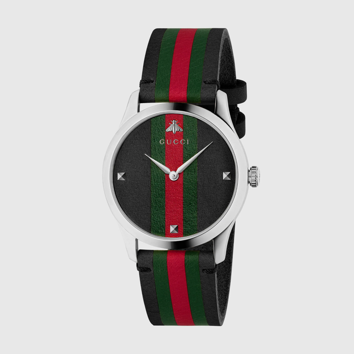 유럽직배송 구찌 GUCCI Gucci G-Timeless watch, 38mm 529710I18A08489