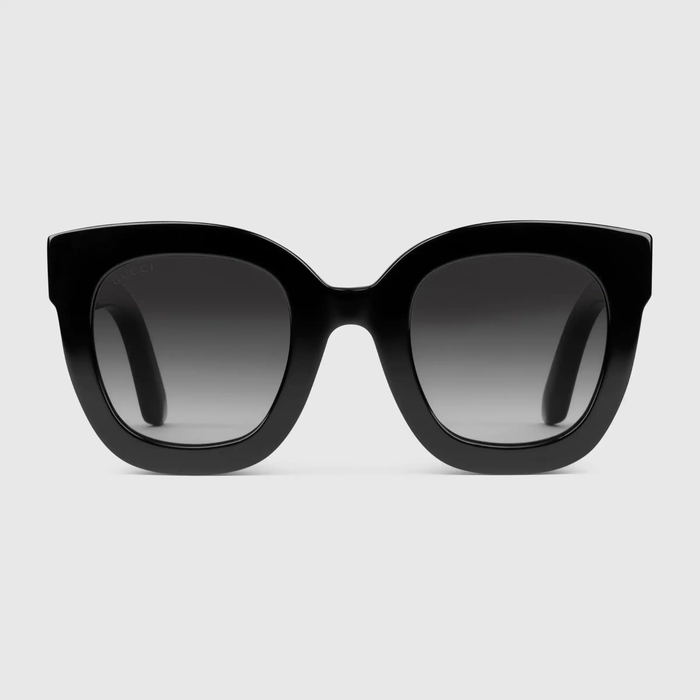 유럽직배송 구찌 GUCCI Gucci Round-frame acetate sunglasses with star 491408J07401112