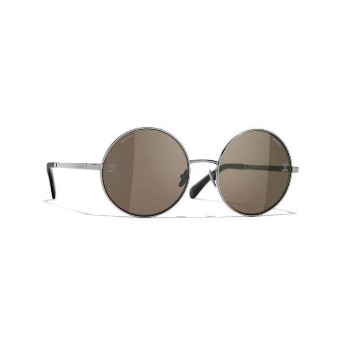 유럽직배송 샤넬 CHANEL Round Sunglasses A71422X01060L3108