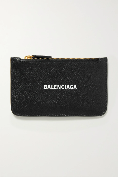 유럽직배송 발렌시아가 카드홀더 BALENCIAGA Cash printed textured-leather cardholder 33258524072144204