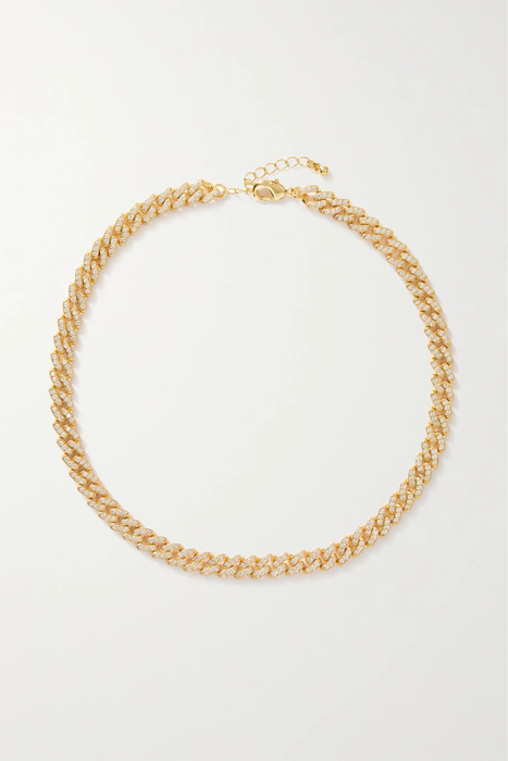 유럽직배송 크리스탈헤이즈 목걸이 CRYSTAL HAZE JEWELRY Mexican gold-plated cubic zirconia necklace 36856120585297568
