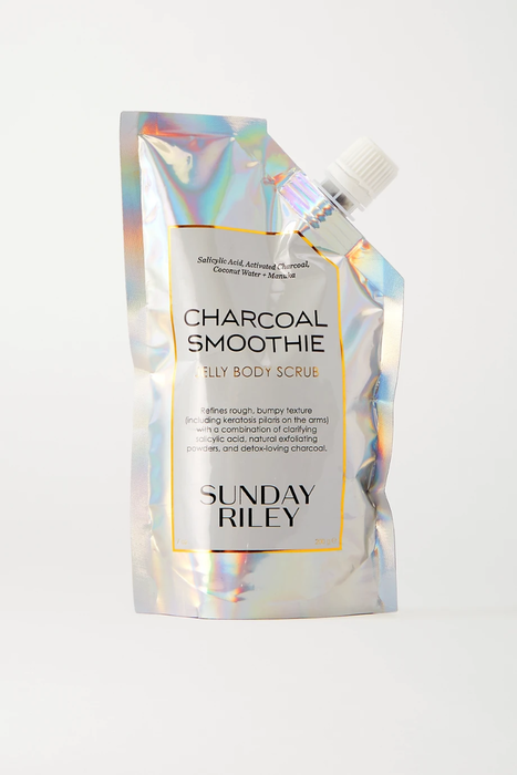 유럽직배송 선데이라일리 바디스크럽 SUNDAY RILEY Charcoal Smoothie Jelly Body Scrub, 200g 25372685655596121