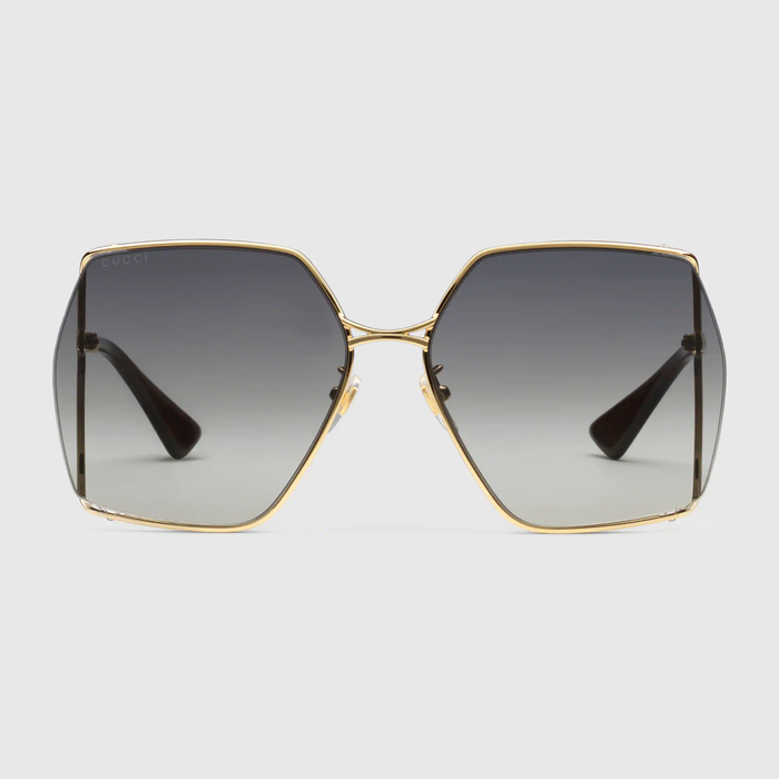 유럽직배송 구찌 GUCCI Gucci Oval-frame sunglasses 642994I33308012