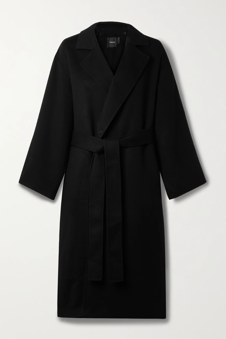 유럽직배송 띠어리 코트 THEORY Belted wool and cashmere-blend coat 25185454455918328