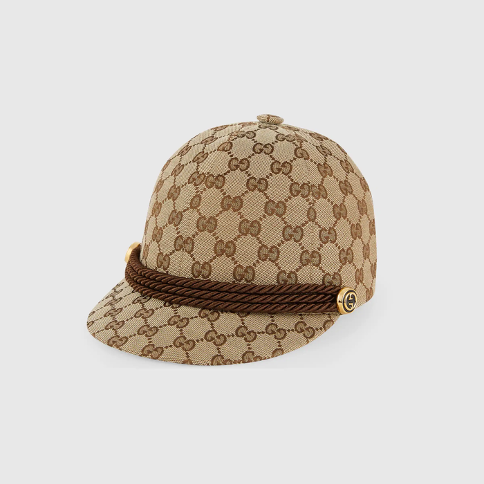 유럽직배송 구찌 GUCCI Gucci GG canvas baseball hat with torchon 6785443HAEX9764