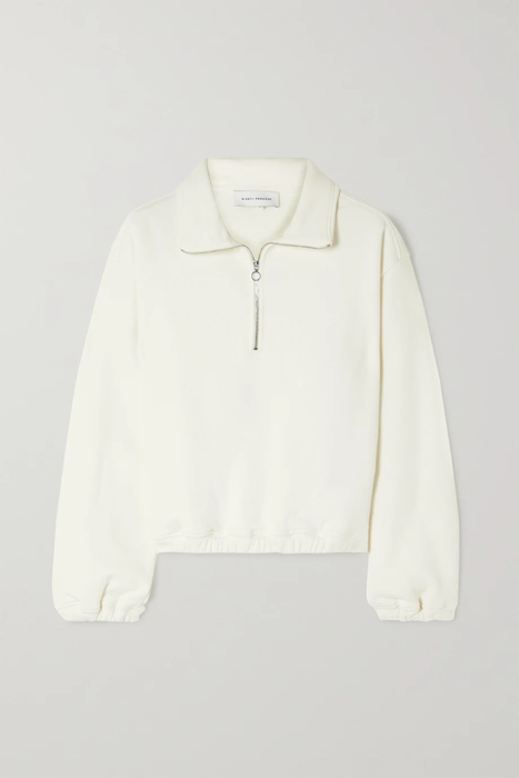 유럽직배송 나인티퍼센트 스웻셔츠 NINETY PERCENT + NET SUSTAIN Skylar organic cotton-jersey sweatshirt 27086482323093031