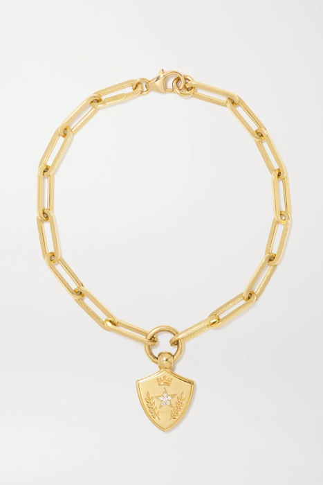 유럽직배송 FOUNDRAE Per Aspera Ad Astra 18-karat gold diamond bracelet 33599693056216091