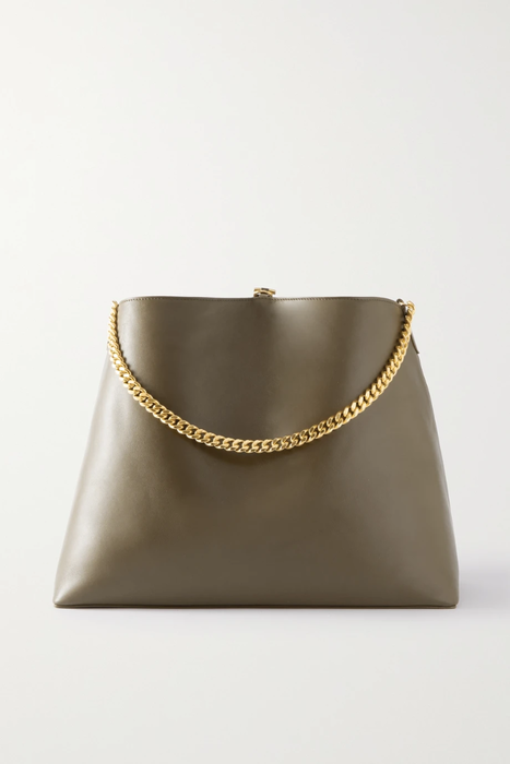 유럽직배송 알투자라 숄더백 ALTUZARRA Hobo chain-embellished leather shoulder bag 24772899113482626