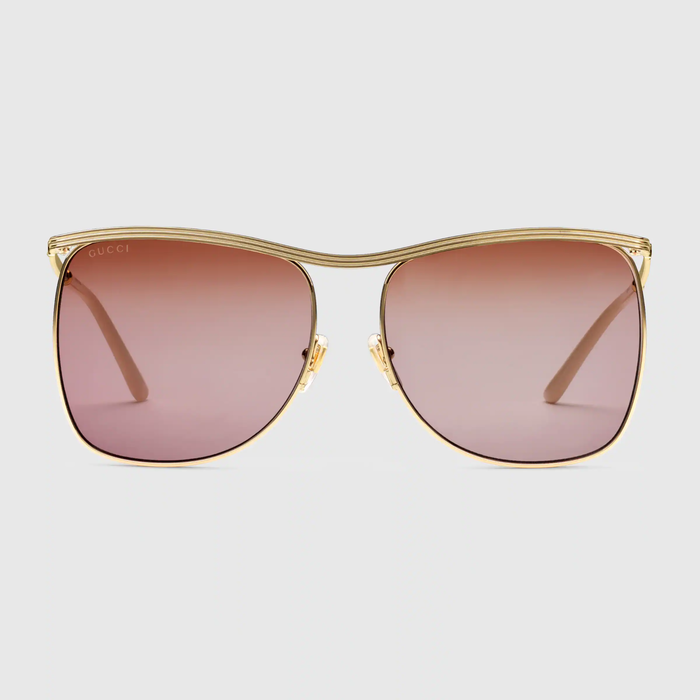 유럽직배송 구찌 GUCCI Gucci Square-frame sunglasses 643000I33308056