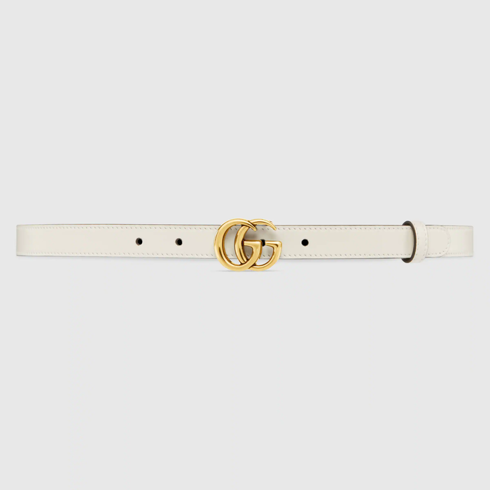 유럽직배송 구찌 GUCCI Gucci GG Marmont thin belt with shiny buckle 4094170YA0O9022