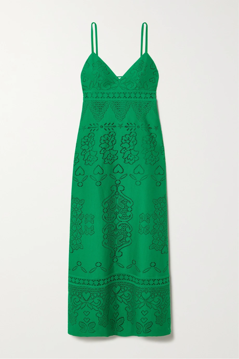 유럽직배송 발렌티노 원피스 VALENTINO Crocheted cotton-blend maxi dress 24665545640610630