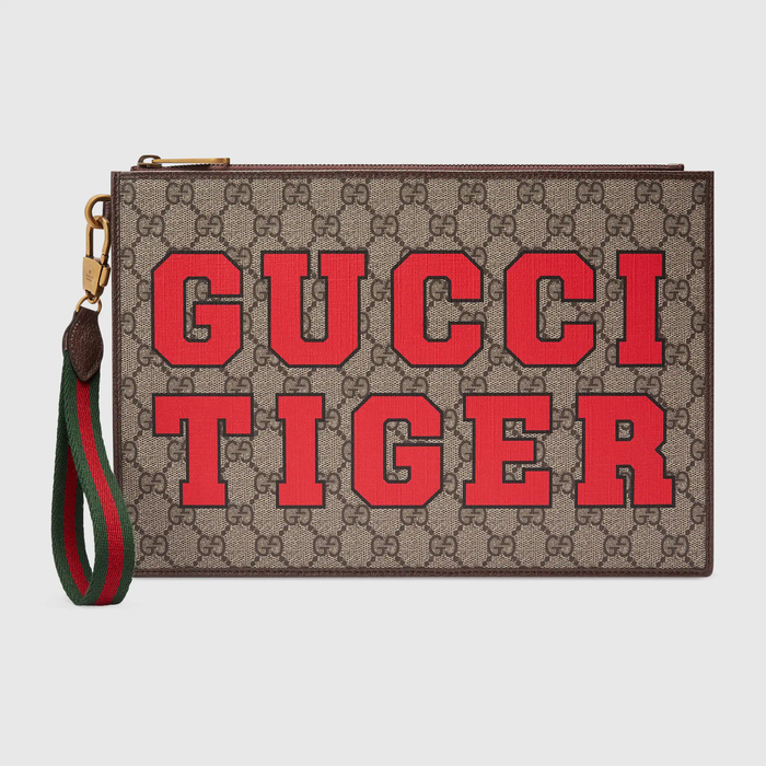 유럽직배송 구찌 GUCCI Gucci - Gucci Tiger pouch  688378US7DC9395
