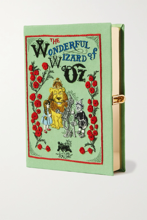 유럽직배송 올림피아르탱 OLYMPIA LE-TAN Wizard of Oz embroidered appliquéd canvas clutch 25185454456329328
