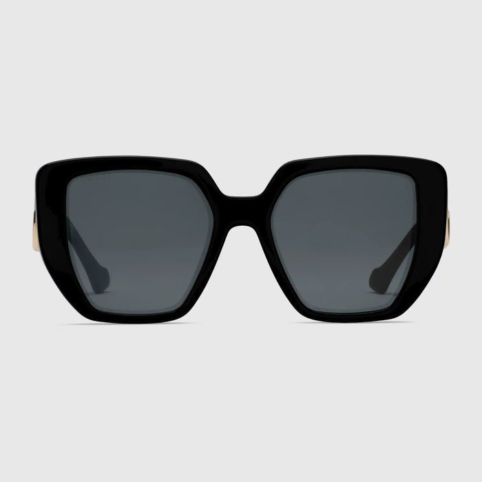 유럽직배송 구찌 GUCCI Gucci Rectangular-frame sunglasses 663746J07401012