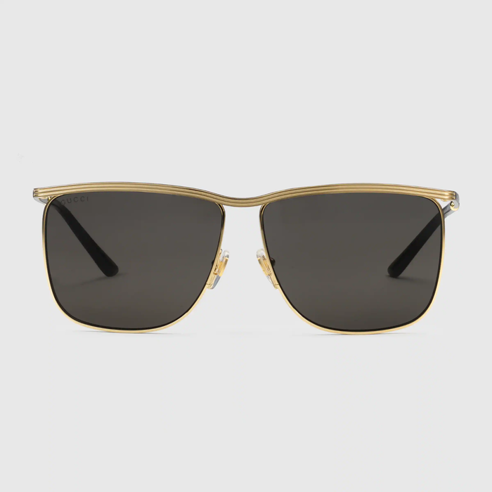 유럽직배송 구찌 GUCCI Gucci Square-frame sunglasses 643001I33308012