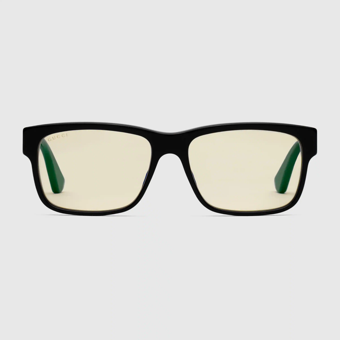 유럽직배송 구찌 GUCCI Gucci Rectangular-frame sunglasses 625144J07488374