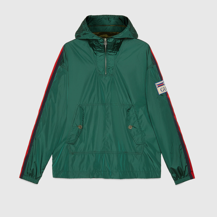 유럽직배송 구찌 GUCCI Gucci Parachute nylon hooded jacket 654827ZAGVU3283