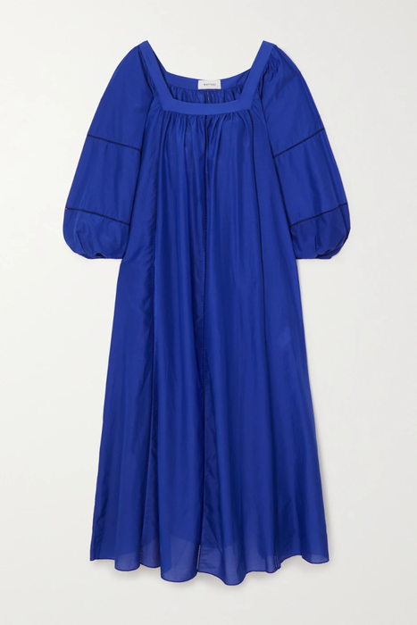 유럽직배송 마티유 원피스 MATTEAU The Voluminous Folk organic cotton and silk-blend maxi dress 23841192565753593