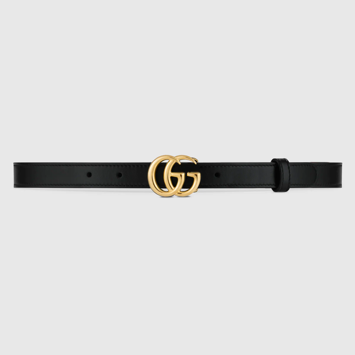 유럽직배송 구찌 GUCCI Gucci GG Marmont leather belt with shiny buckle 4094170YA0O1000