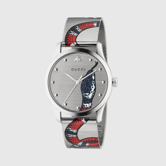 유럽직배송 구찌 GUCCI Gucci G-Timeless watch, 38mm 584145I16008561