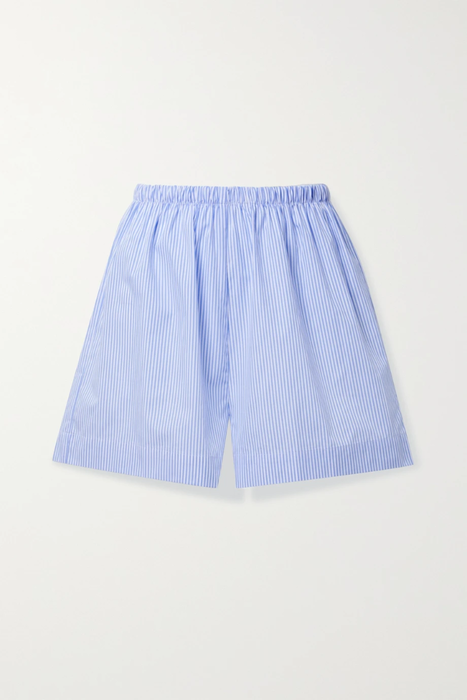 유럽직배송 베이스레인지 BASERANGE Ole striped organic cotton-poplin shorts 2204324138656085