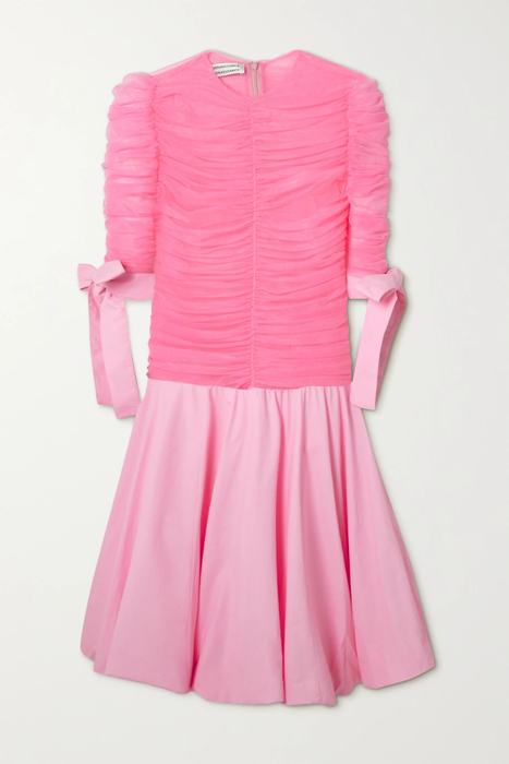 유럽직배송 RENAISSANCE RENAISSANCE Sakura tulle and cotton-blend poplin dress 30629810020278741