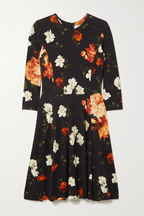 유럽직배송 에르뎀 미니원피스 ERDEM Dione floral-print stretch-ponte mini dress 25185454455827539