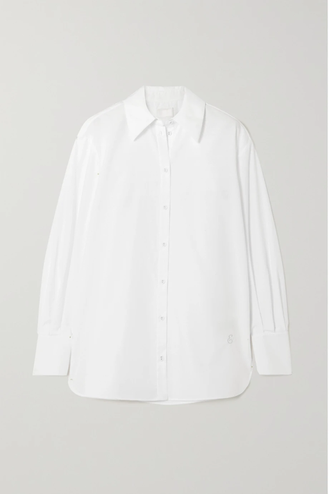 유럽직배송 에르뎀 셔츠 ERDEM The Boyfriend floral-jacquard cotton-poplin shirt 25185454455827537