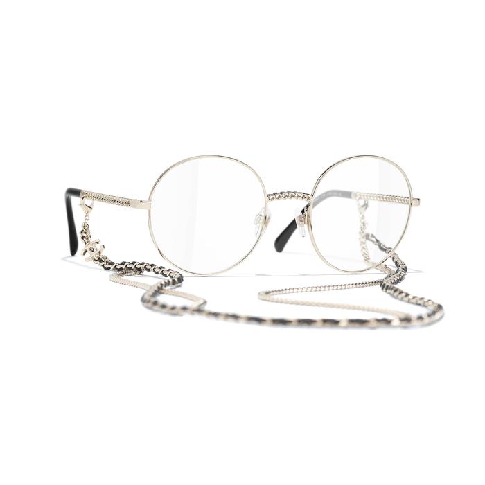 유럽직배송 샤넬 CHANEL Round Eyeglasses A75192X06073V3134