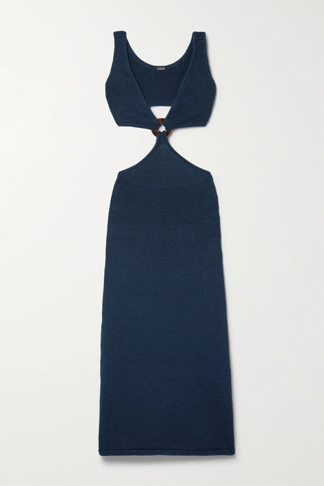 유럽직배송 컬트가이아 원피스 CULT GAIA Bank embellished cutout cotton-blend midi dress 25185454456176301