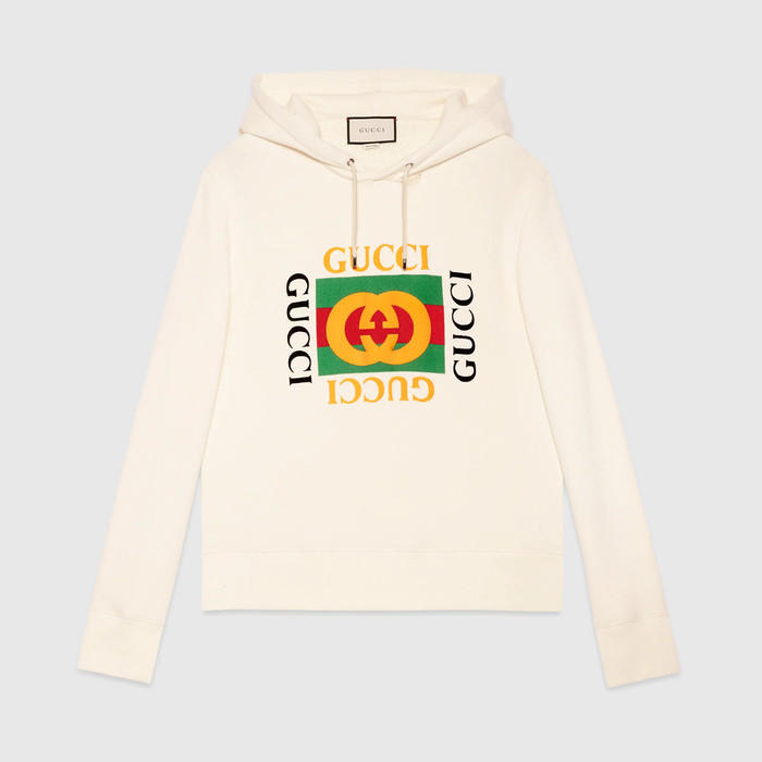 유럽직배송 구찌 GUCCI Gucci - Oversize sweatshirt with Gucci logo 454585X5J579541