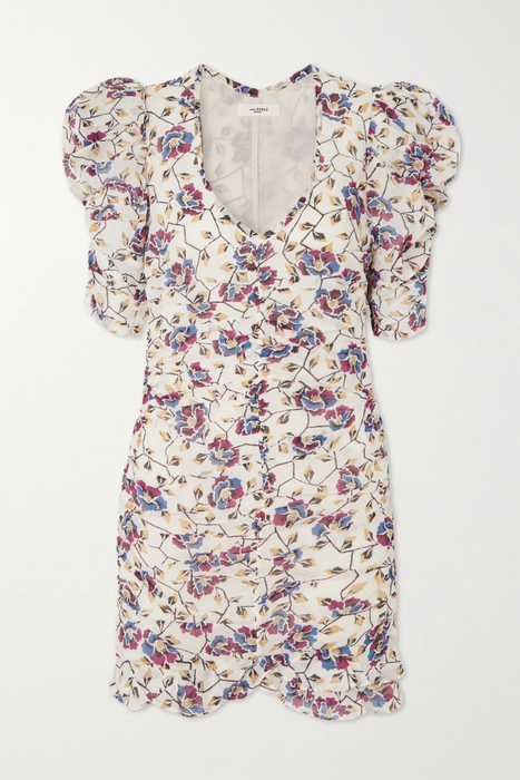유럽직배송 이자벨마랑에뚜왈 미니원피스 ISABEL MARANT ÉTOILE Sireny floral-print cotton-voile mini dress 24665545640578416