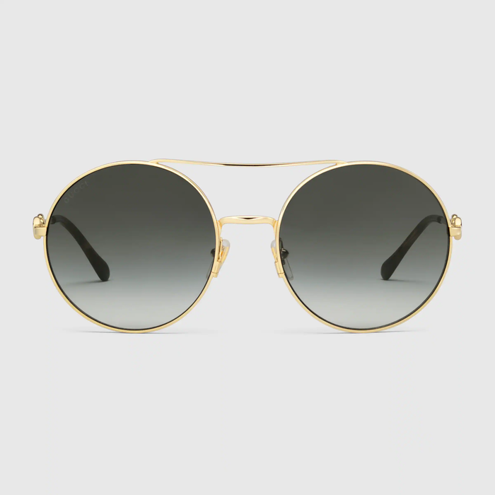 유럽직배송 구찌 선글라스 GUCCI Round-frame sunglasses 648492I33308012