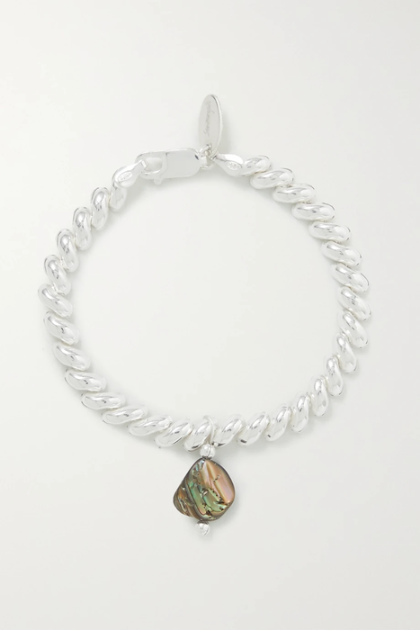 유럽직배송 SANTANGELO El Kram silver abalone bracelet 29419655932743560