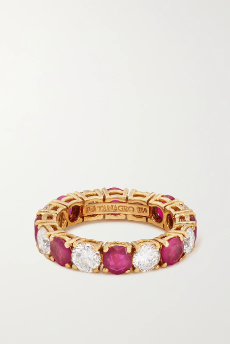 유럽직배송 프레드레이튼 반지 FRED LEIGHTON Collection 18-karat gold, ruby and diamond ring 34344356236962436