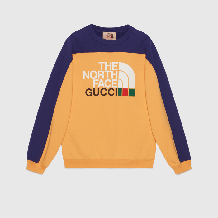 유럽직배송 구찌 GUCCI Gucci - The North Face x Gucci sweatshirt 671449XJDRF7204