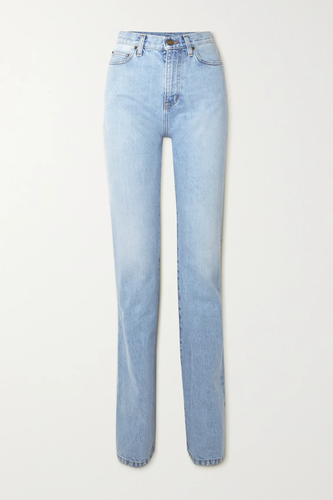 유럽직배송 생로랑 청바지 SAINT LAURENT Janice high-rise straight-leg jeans 31840166392285908