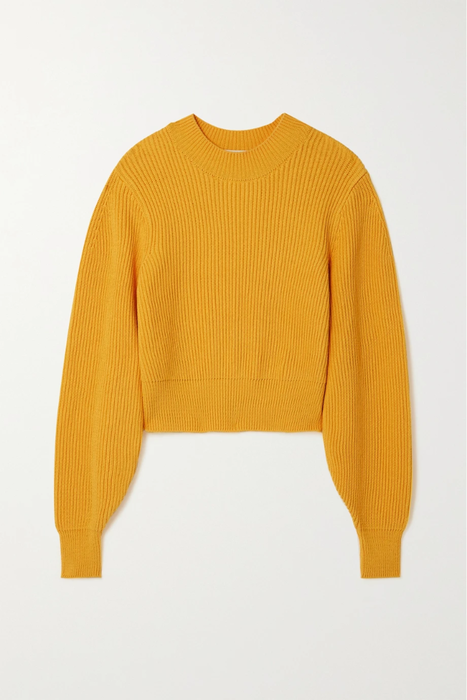 유럽직배송 르비에르 스웨터 LVIR Ribbed cotton-blend sweater 25185454456254929