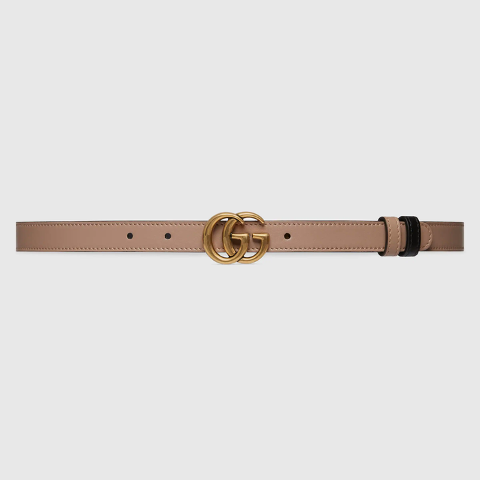유럽직배송 구찌 GUCCI Gucci GG Marmont reversible thin belt 6594180YATC5793