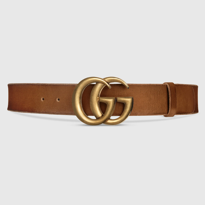 유럽직배송 구찌 GUCCI Gucci Leather belt with Double G buckle 409416CVE0T2535