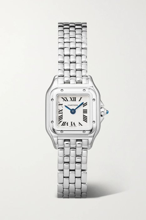 유럽직배송 까르띠에 CARTIER Panthère de Cartier 21mm small stainless steel watch 22527730565745447