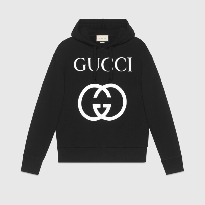 유럽직배송 구찌 GUCCI Gucci Hooded sweatshirt with Interlocking G 475374X3Q251289