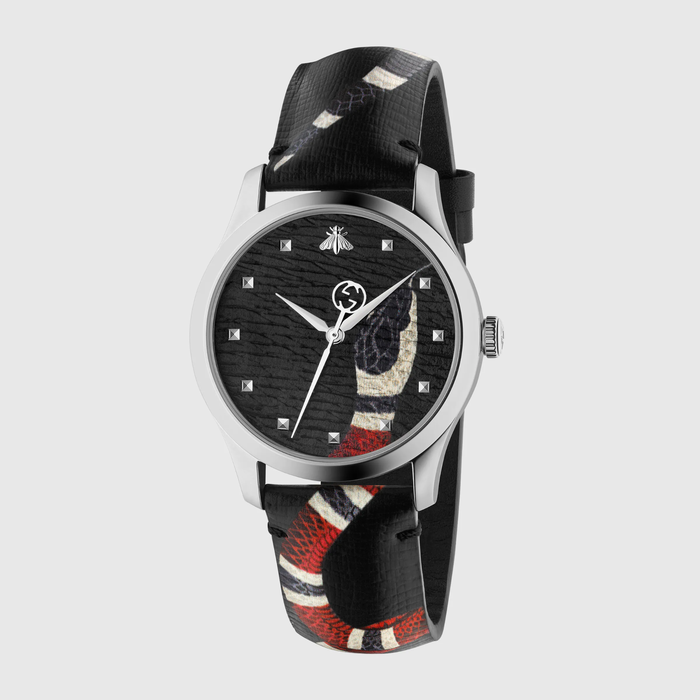 유럽직배송 구찌 GUCCI Gucci G-Timeless watch, 38mm 561241I18A08606
