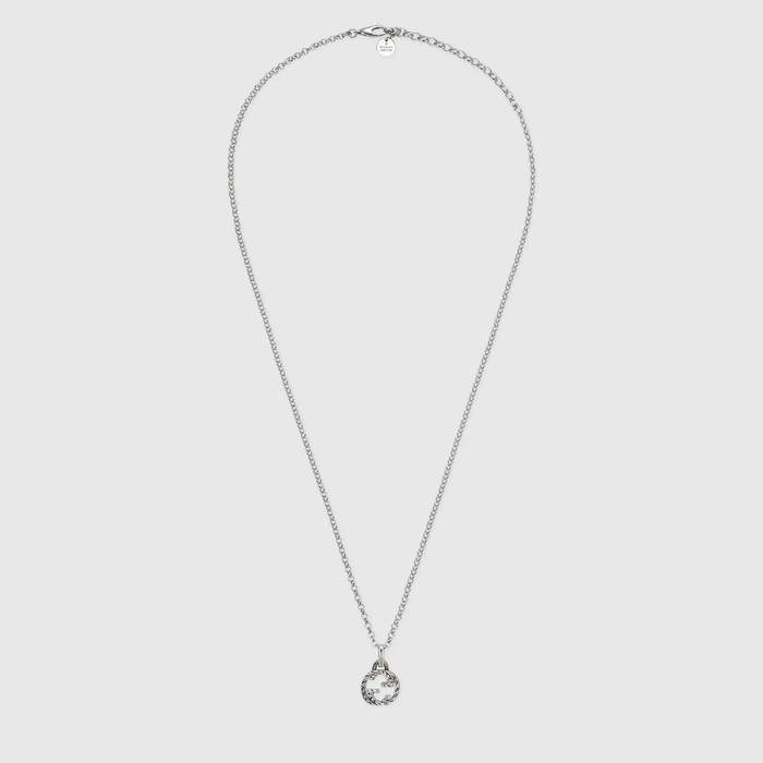 유럽직배송 구찌 GUCCI Gucci Interlocking G pendant necklace 455535J84000811