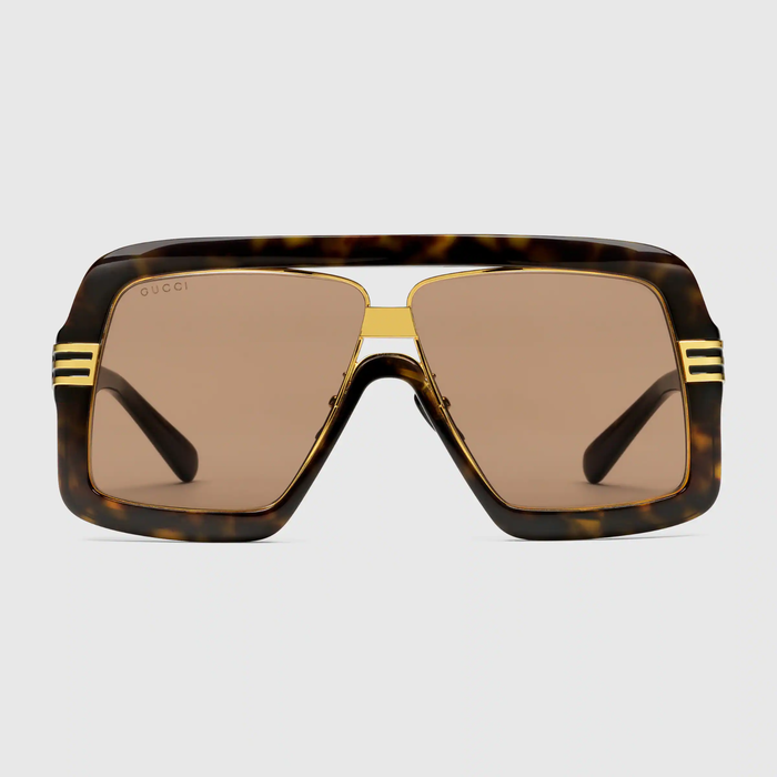 유럽직배송 구찌 GUCCI Gucci Square-frame sunglasses 648623J16912323